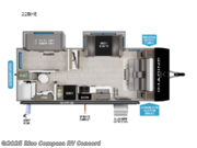 Call now about this 2026 Grand Design Imagine XLS 22BHE! 2026 Grand Design Imagine XLS 22BHE - New Travel Trailer For Sale by Blue Compass RV Concord in Concord, North Carolina features Slideout