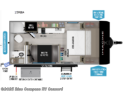 Call now about this 2026 Grand Design Imagine AIM 15RBA! 2026 Grand Design Imagine AIM 15RBA - New Travel Trailer For Sale by Blue Compass RV Concord in Concord, North Carolina