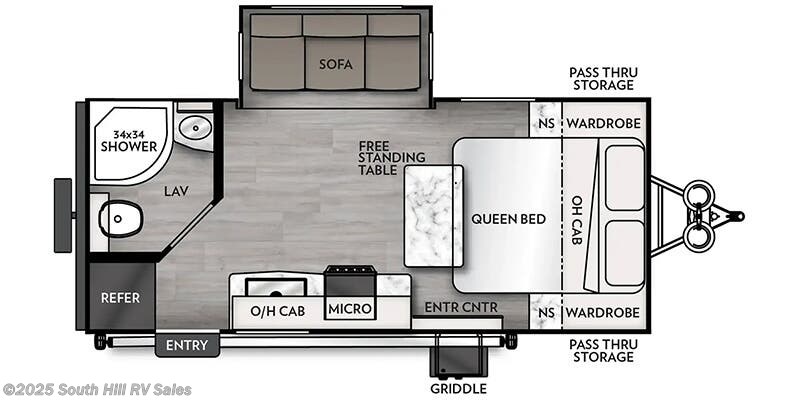 Stock Image for 2025 Coachmen 188RBST (options and colors may vary)