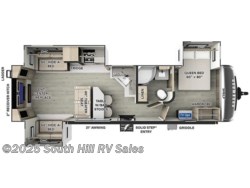 Stock Image for 2025 Forest River 2908RL (options and colors may vary) 2025 Rockwood Ultra Lite 2908RL by Forest River from South Hill RV Sales in Puyallup, Washington