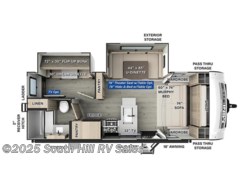 Stock Image for 2025 Forest River 2519S (options and colors may vary) 2025 Rockwood Mini Lite 2519S by Forest River from South Hill RV Sales in Yelm, Washington