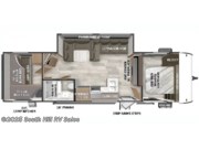 Call now about this 2026 Forest River Salem Cruise Lite Northwest 273QBXL! Floorplan of 2026 Forest River Salem Cruise Lite Northwest 273QBXL