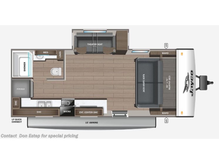New 2024 Jayco Jay Feather 19MRK available in Southaven, Mississippi