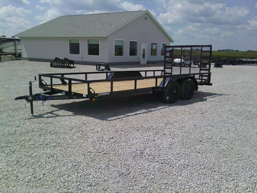 New 2026 Load Trail UE 83" x 18' Tandem Axle Utility Trailer, 7K available in Urbana, Iowa