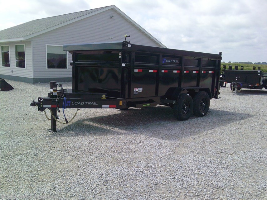 New 2026 Load Trail DL 83" x 14' Tandem Axle Dump Low-Pro Dump Trailer available in Urbana, Iowa