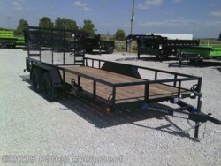 New 2026 Load Trail UE 83" x 16' Tandem Axle Utility Trailer available in Urbana, Iowa