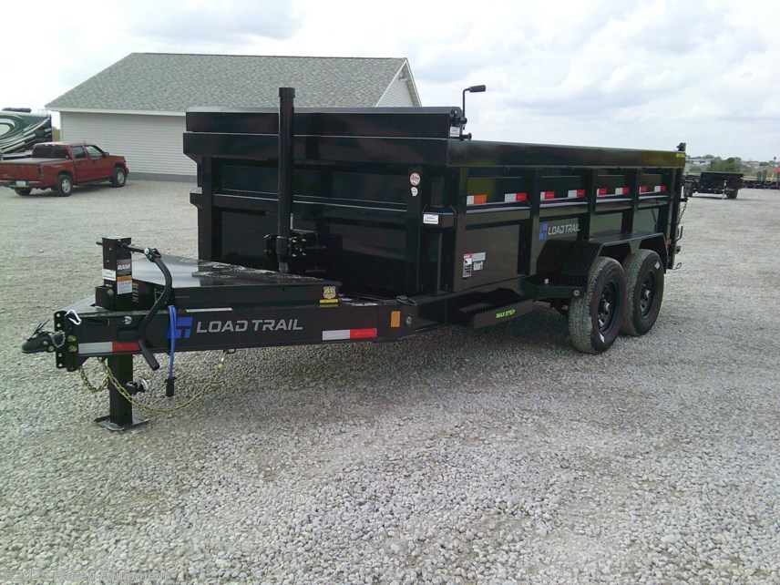 New 2026 Load Trail DL 83" x 14' Tandem Axle Dump Low-Pro Dump Trailer available in Urbana, Iowa