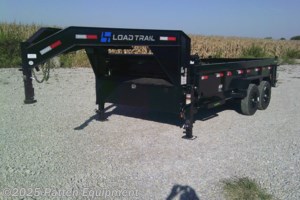 2026 Load Trail DG 83" x 16' Tandem Axle Gooseneck Low-Pro Dump Trail