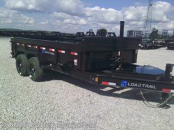 2026 DL 83" x 14' Tandem Axle Low-Pro Dump Trailer, 14K by Load Trail from Patten Equipment in Urbana, Iowa