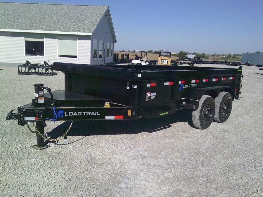 New 2026 Load Trail DL 83" x 14' Tandem Axle Low-Pro Dump Trailer, 14K available in Urbana, Iowa