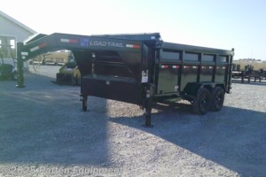 2026 Load Trail DG 83"x14' Tandem Axle Gooseneck Low-Pro Dump Trailer