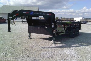 2026 Load Trail DG 83" x 16' Tandem Axle Gooseneck Low-Pro Dump Trail
