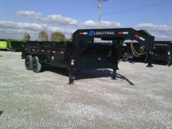 New 2026 Load Trail DG 83" x 16' Tandem Axle Gooseneck Low-Pro Dump Trail available in Urbana, Iowa