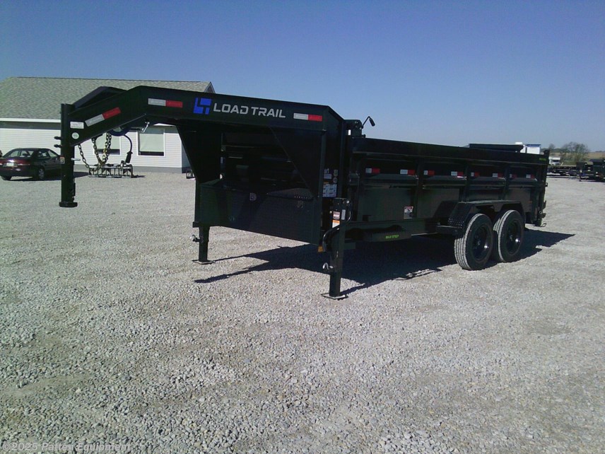 New 2026 Load Trail DG 83" x 16' Tandem Axle Gooseneck Low-Pro Dump Trail available in Urbana, Iowa