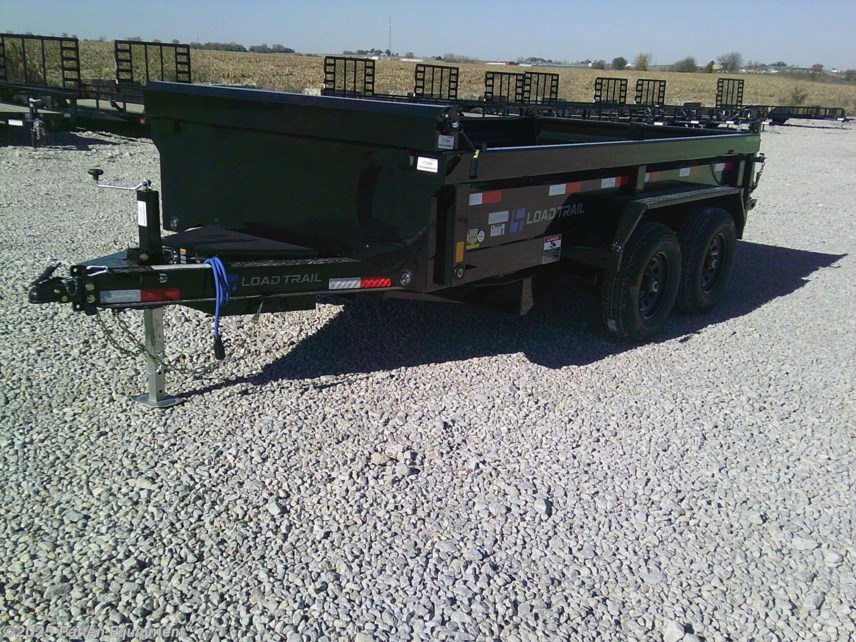 New 2026 Load Trail DE 72" x 12' Tandem Axle Dump Trailer available in Urbana, Iowa