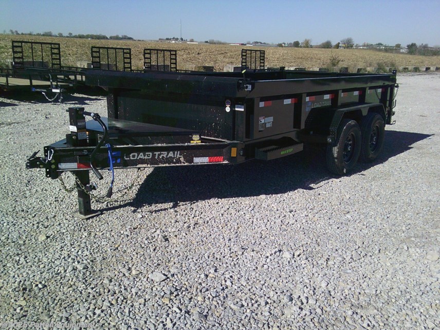 New 2026 Load Trail DL 83" x 14' Tandem Axle Dump Low-Pro Dump Trailer available in Urbana, Iowa