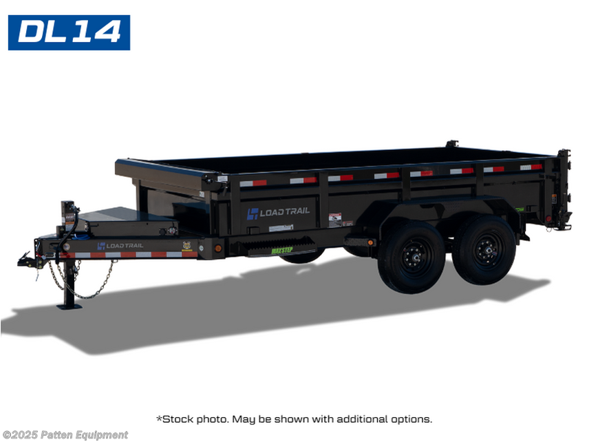New 2026 Load Trail DL 83" x 14' Tandem Axle Dump Low-Pro Dump Trailer available in Urbana, Iowa
