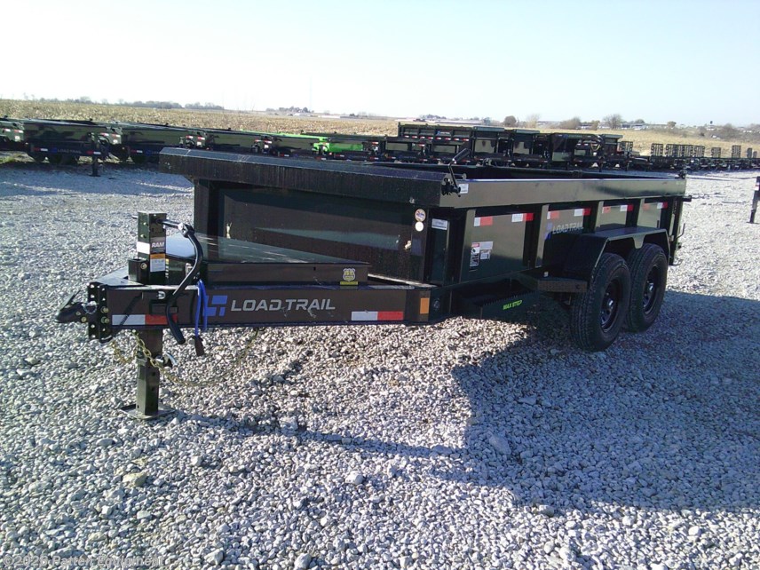 New 2026 Load Trail DL 83" x 14' Tandem Axle Dump Low-Pro Dump Trailer available in Urbana, Iowa