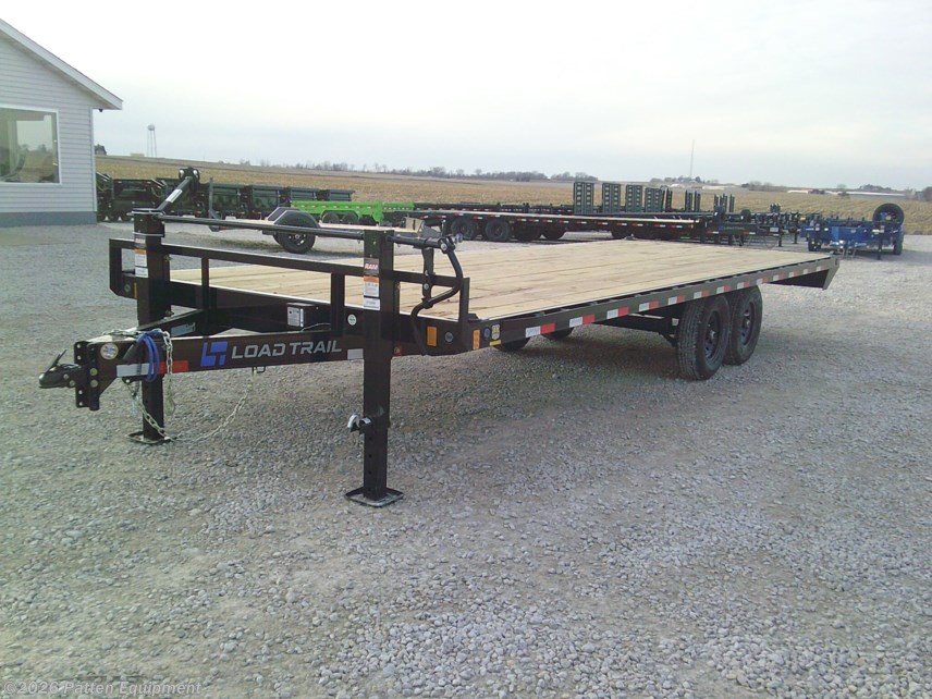 New 2026 Load Trail DK 102" x 24' Deck Over Pintle Hook Trailer available in Urbana, Iowa