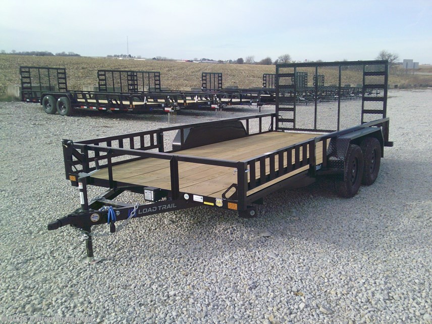New 2026 Load Trail UE 83" x 16' Tandem Axle Utility Trailer, 7K available in Urbana, Iowa