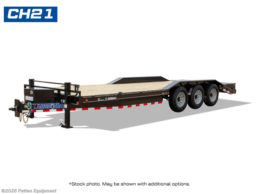 New 2026 Load Trail CH 102" x 24' Triple Axle Equipment Trailer available in Urbana, Iowa