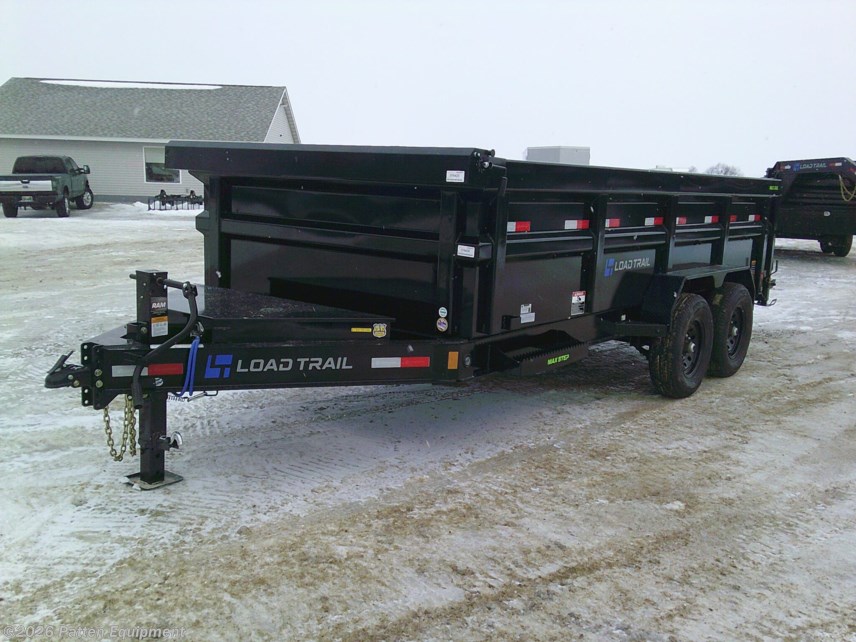 New 2026 Load Trail DL 83" x 16' Tandem Axle Low-Pro Dump Trailer, 14K available in Urbana, Iowa