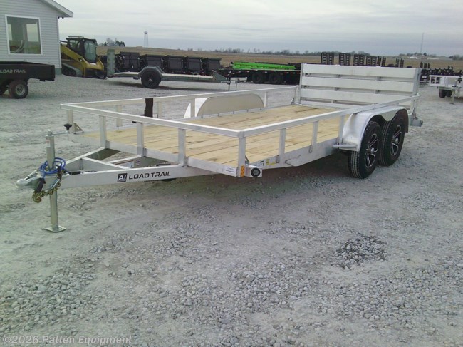 2026 Load Trail 83" x 16' Aluminum Tandem Axle Utility Trailer