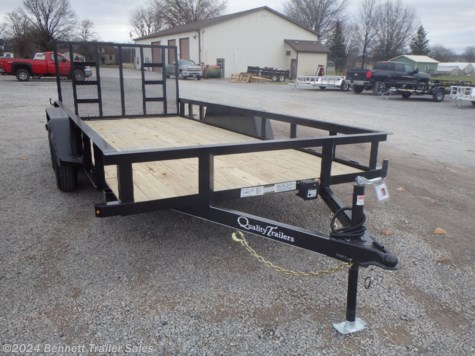 New 2023 Quality Trailers B Tandem 16' For Sale by Bennett Trailer Sales available in Salem, Ohio
