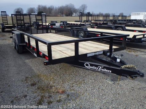 New 2022 Quality Trailers by Quality Trailers, Inc. B Tandem 20' Pro For Sale by Bennett Trailer Sales available in Salem, Ohio