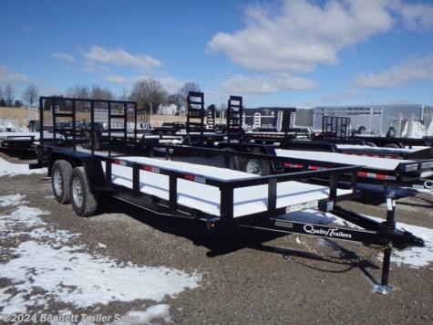 New 2023 Quality Trailers B Tandem 18' For Sale by Bennett Trailer Sales available in Salem, Ohio