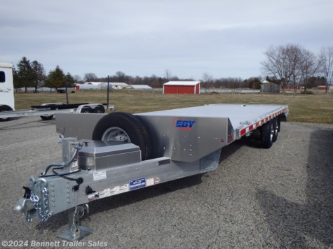 New 2023 EBY 24' Deckover (7 Ton) For Sale by Bennett Trailer Sales available in Salem, Ohio