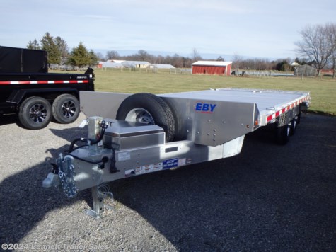 New 2023 EBY 20' Deckover (7 Ton) For Sale by Bennett Trailer Sales available in Salem, Ohio