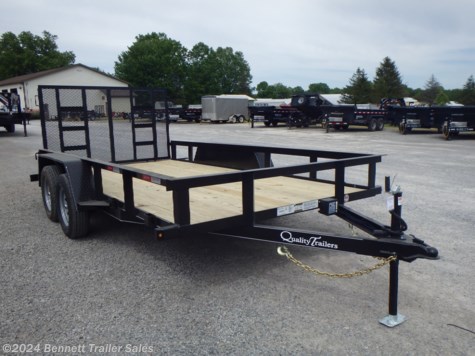 New 2024 Quality Trailers by Quality Trailers, Inc. B Tandem 14' For Sale by Bennett Trailer Sales available in Salem, Ohio