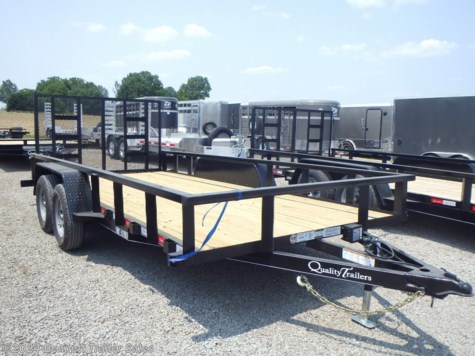 New 2023 Quality Trailers by Quality Trailers, Inc. B Tandem 16' Pro For Sale by Bennett Trailer Sales available in Salem, Ohio