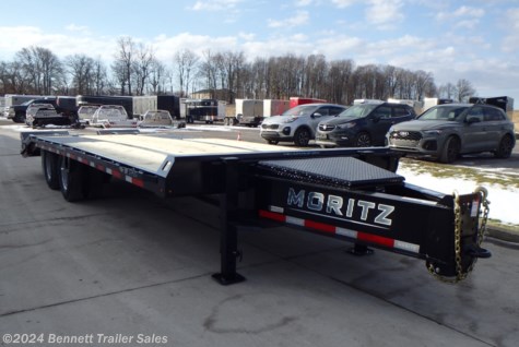 New 2023 Moritz FDH DT 20+5 (10 Ton) For Sale by Bennett Trailer Sales available in Salem, Ohio