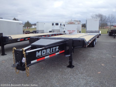 New 2024 Moritz FDH DT 20+5 (12 Ton) For Sale by Bennett Trailer Sales available in Salem, Ohio