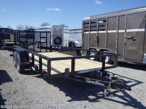 New 2024 Quality Trailers B Tandem 16' Pro For Sale by Bennett Trailer Sales available in Salem, Ohio