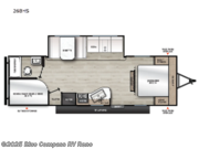 Call now about this 2026 Forest River Aurora Light 26BHS! 2026 Forest River Aurora Light 26BHS - New Travel Trailer For Sale by Blue Compass RV Reno in Reno, Nevada features Slideout