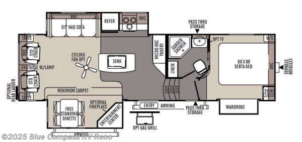 Call now about this 2014 Forest River Rockwood Signature Ultra Lite 8289WS! 2014 Forest River Rockwood Signature Ultra Lite 8289WS - Used Fifth Wheel For Sale by Blue Compass RV Reno in Reno, Nevada features Slideout