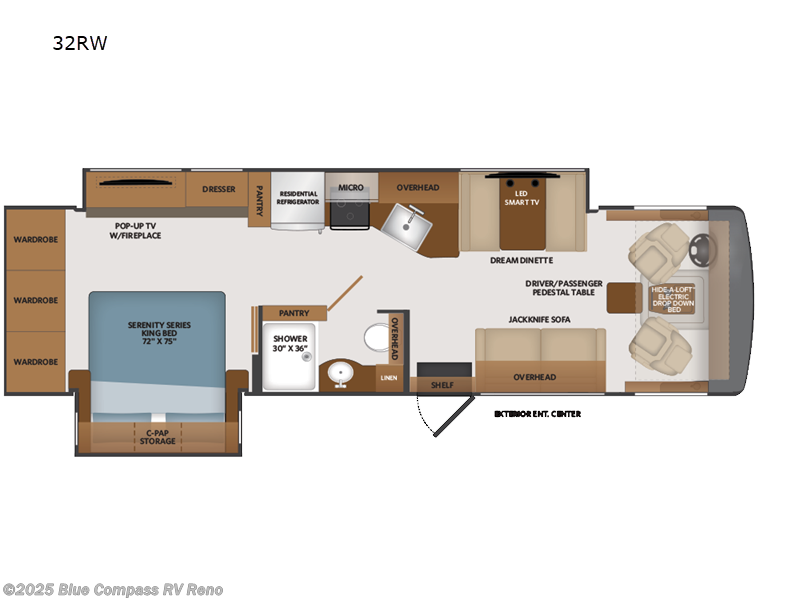 Call now about this 2024 Fleetwood Fortis 32rw! 2024 Fleetwood Fortis 32rw - Used Class A For Sale by Blue Compass RV Reno in Reno, Nevada features Slideout