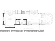 Call now about this 2026 Newmar Grand Star 3444! Floorplan of 2026 Newmar Grand Star 3444