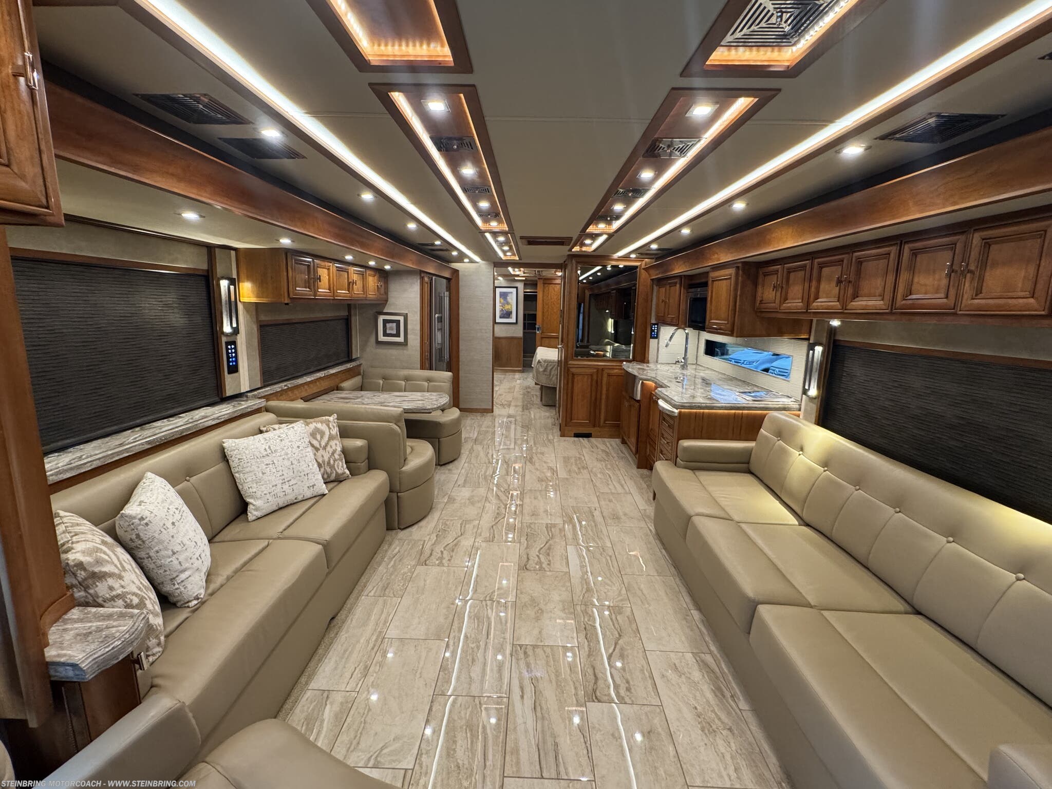 Call now about this 2019 Tiffin Allegro Bus 45OPP! 2019 Tiffin Allegro Bus 45OPP - Used Class A For Sale by Steinbring Motorcoach in Garfield, Minnesota features Bath & 1/2