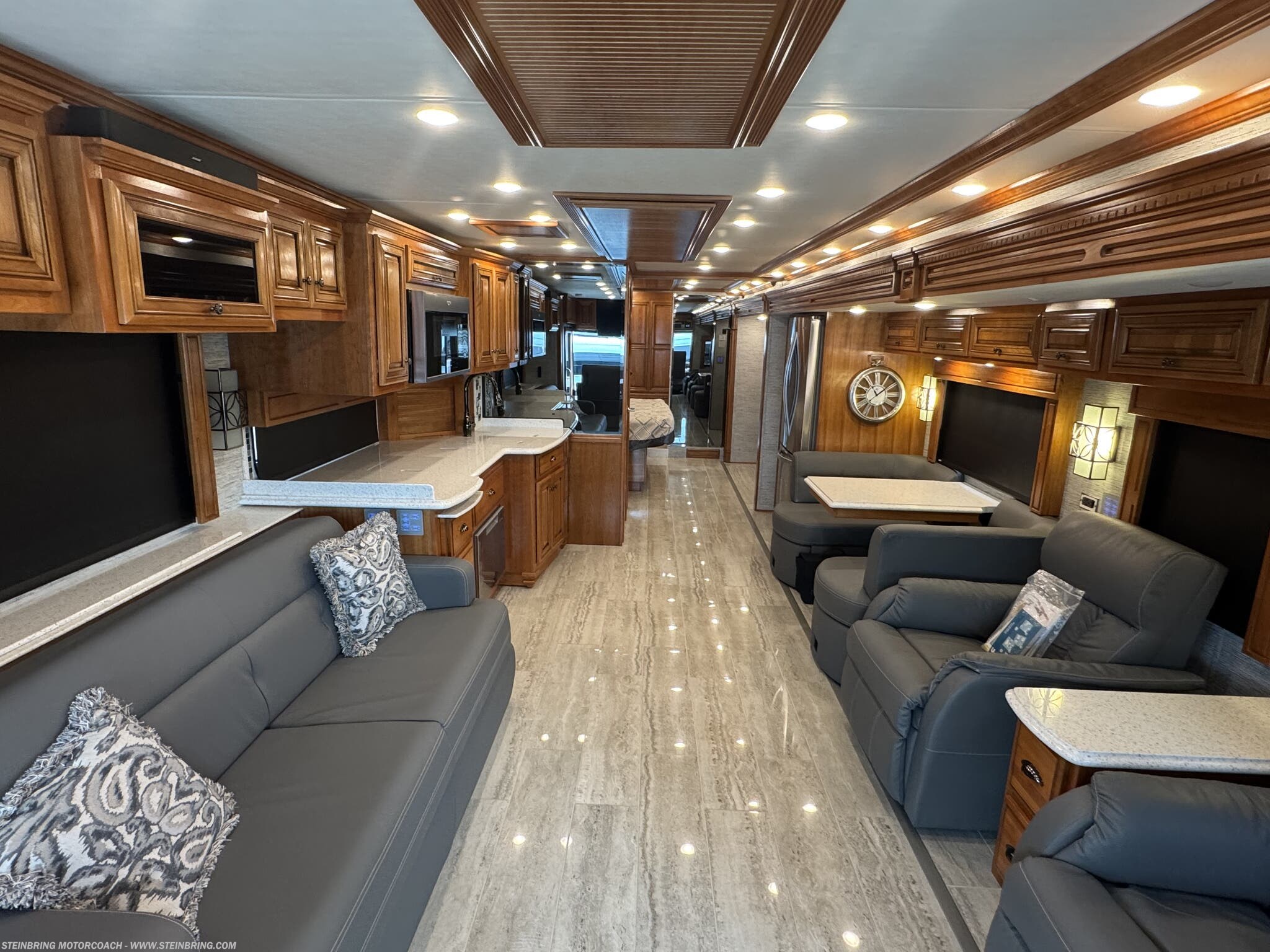 Call now about this 2019 Newmar Dutch Star 4369! 2019 Newmar Dutch Star 4369 - Used Class A For Sale by Steinbring Motorcoach in Garfield, Minnesota features Bath & 1/2