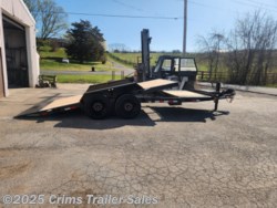 2025 CAM Superline XW 16-4 SPLIT TILT - New Tilt Deck Trailer for sale by Crims Trailer Sales in Front Royal, Virginia