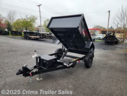 2025 CAM Superline P5508LPDT 5X8 - New Dump Trailer for sale by Crims Trailer Sales in Front Royal, Virginia