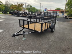 2026 Master Tow Angle Iron Trailers 6x10 - New Landscape Trailer for sale by Crims Trailer Sales in Front Royal, Virginia