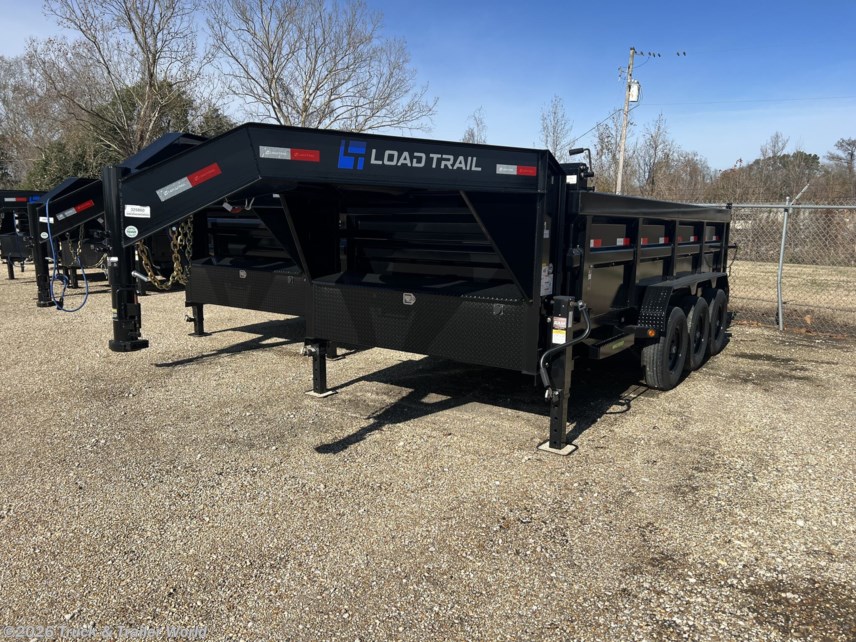 New 2024 Load Trail DG 83" x 16' Triple Axle Gooseneck Low-Pro Dump Trail available in Denham Springs, Louisiana