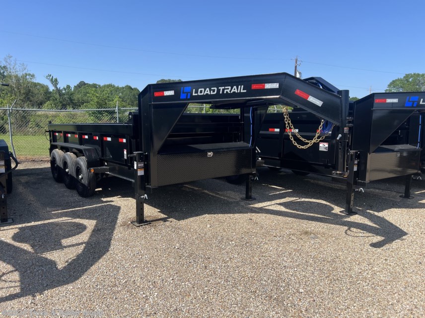 New 2025 Load Trail DG 83" x 16' Triple Axle Gooseneck Low-Pro Dump Trail available in Denham Springs, Louisiana