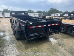 2025 DG 83" x 16' Tandem Axle Gooseneck Low-Pro Dump Trail by Load Trail from Truck & Trailer World in Denham Springs, Louisiana