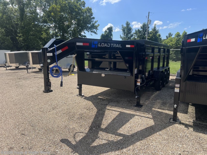 New 2026 Load Trail DG 83" x 16' Triple Axle Gooseneck Low-Pro Dump Trail available in Denham Springs, Louisiana